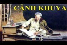 Phát biểu cảm nghĩ về bài thơ &#8220;Cảnh khuya&#8221; của Hồ Chí Minh