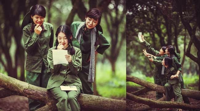 Phẩm chất kiên cường và vẻ đẹp bình dị gần gũi của những cô gái thanh niên Xung Phong trong " Những ngôi sao xa xôi"