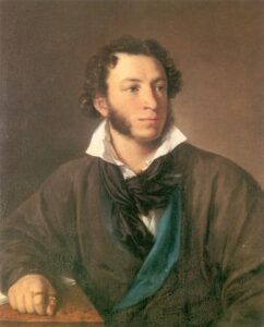 Pushkin (1799-1837), một trong những nhà thơ vĩ đại nhất của Nga, được mệnh danh là "Cha đẻ của Văn học Nga". Nguồn ảnh: "The Stars 'Age" Pushkin (1799-1837), một trong những nhà thơ vĩ đại nhất của Nga, được mệnh danh là &#8220;Cha đẻ của Văn học Nga&#8221;. Nguồn ảnh: &#8220;The Stars &#8216;Age&#8221;